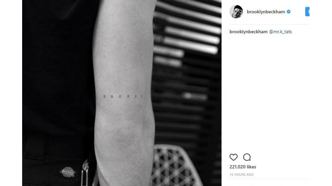 David Beckham's latest tattoo is a tribute to love and nostalgia