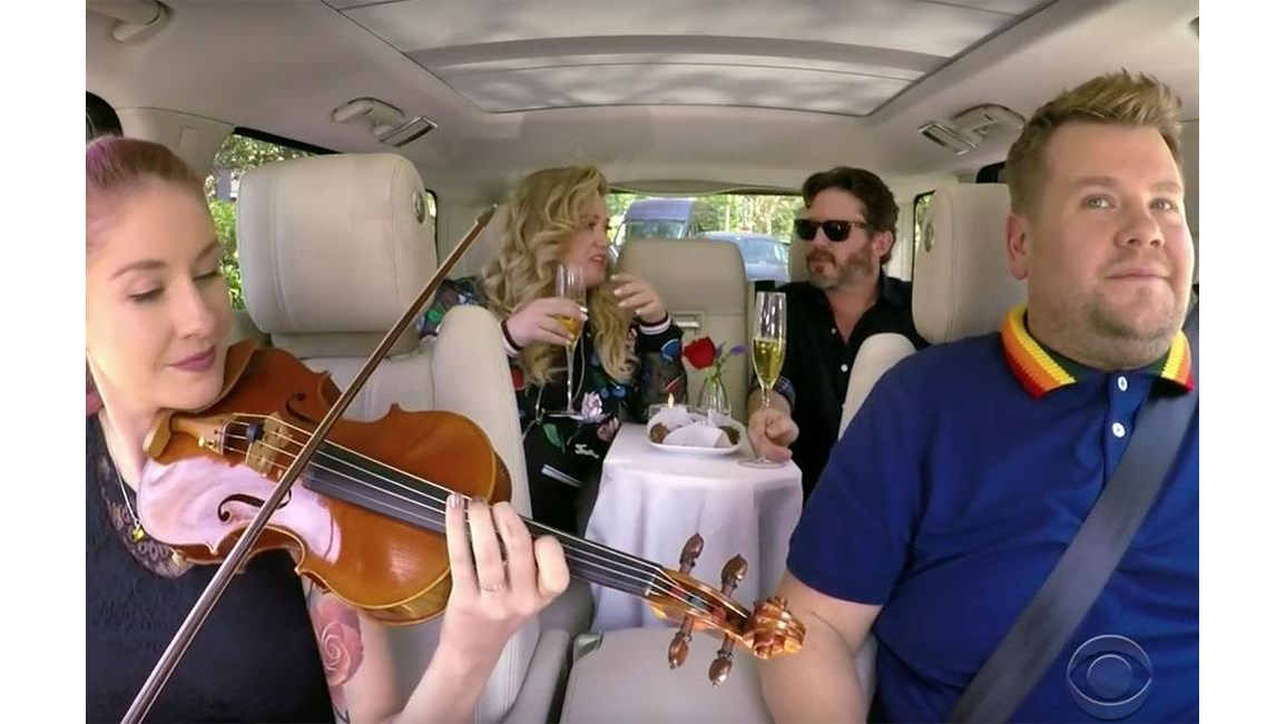 Kelly Clarkson's husband Brandon Blackstock thought he was doing porn in  Carpool Karaoke - 8days