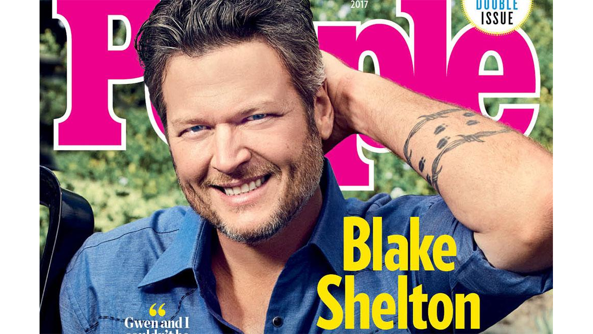 Blake Shelton Is Peoples Sexiest Man Alive 2017 8 Days 