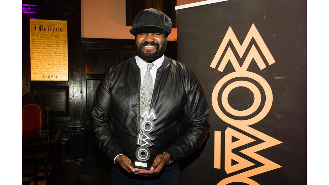 Gregory Porter wins MOBO Award for Outstanding Contribution to music