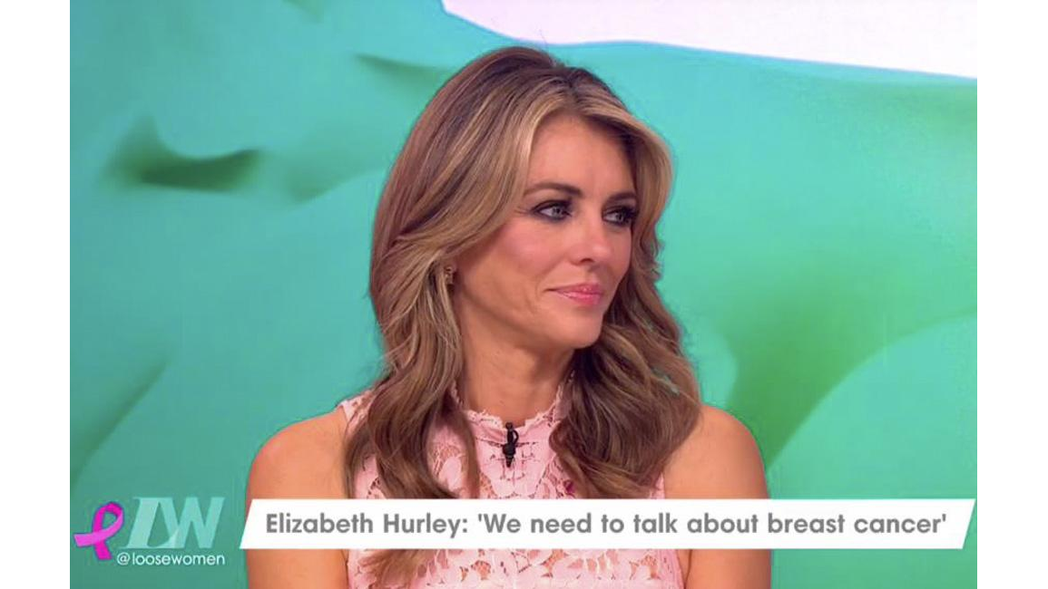 Elizabeth Hurley: Cancer awareness now 'more vital than it's ever been