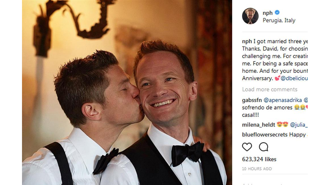 Neil Patrick Harris Gushes Over David Burtka On Wedding Anniversary 8days