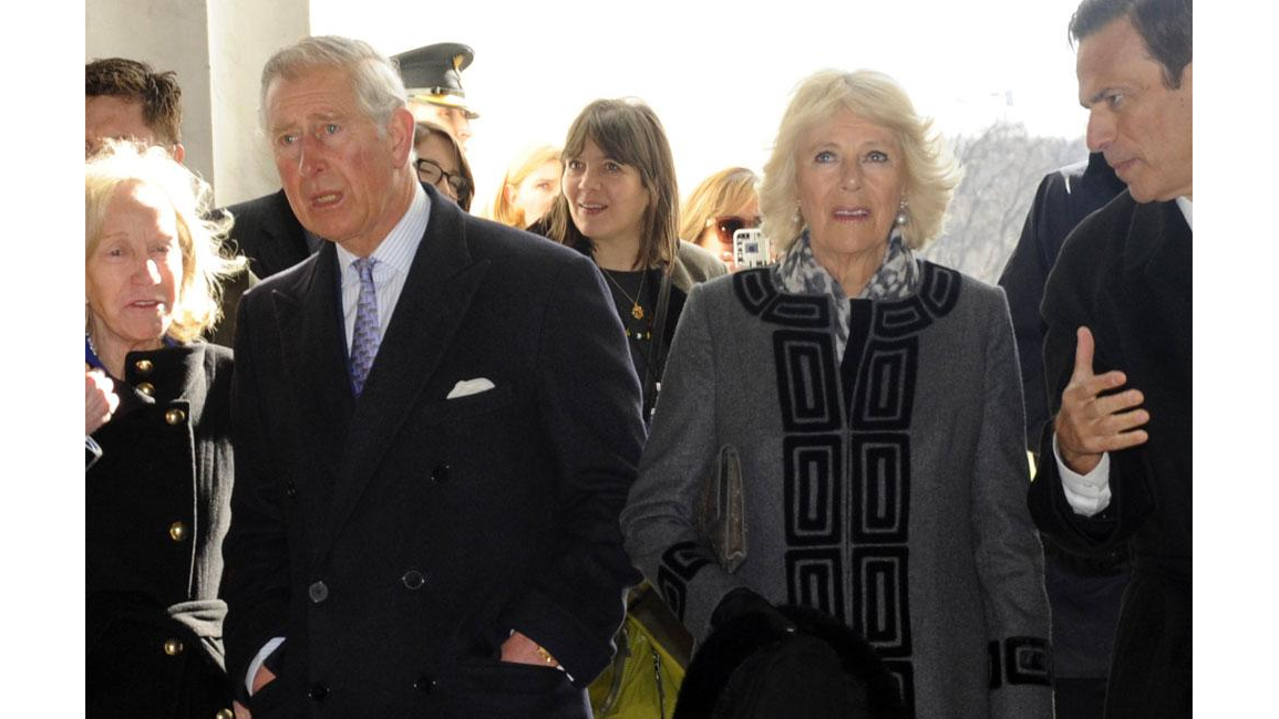 Prince Charles and Camilla giggle through Inuit throat performance 8days