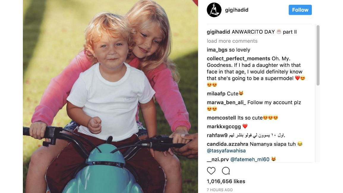 Gigi Hadid Wishes Brother Anwar A Happy Birthday - 8Days