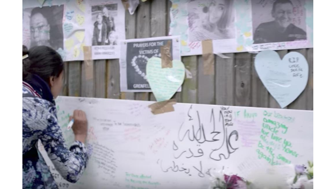 Artists For Grenfell music video features emotional footage 8days
