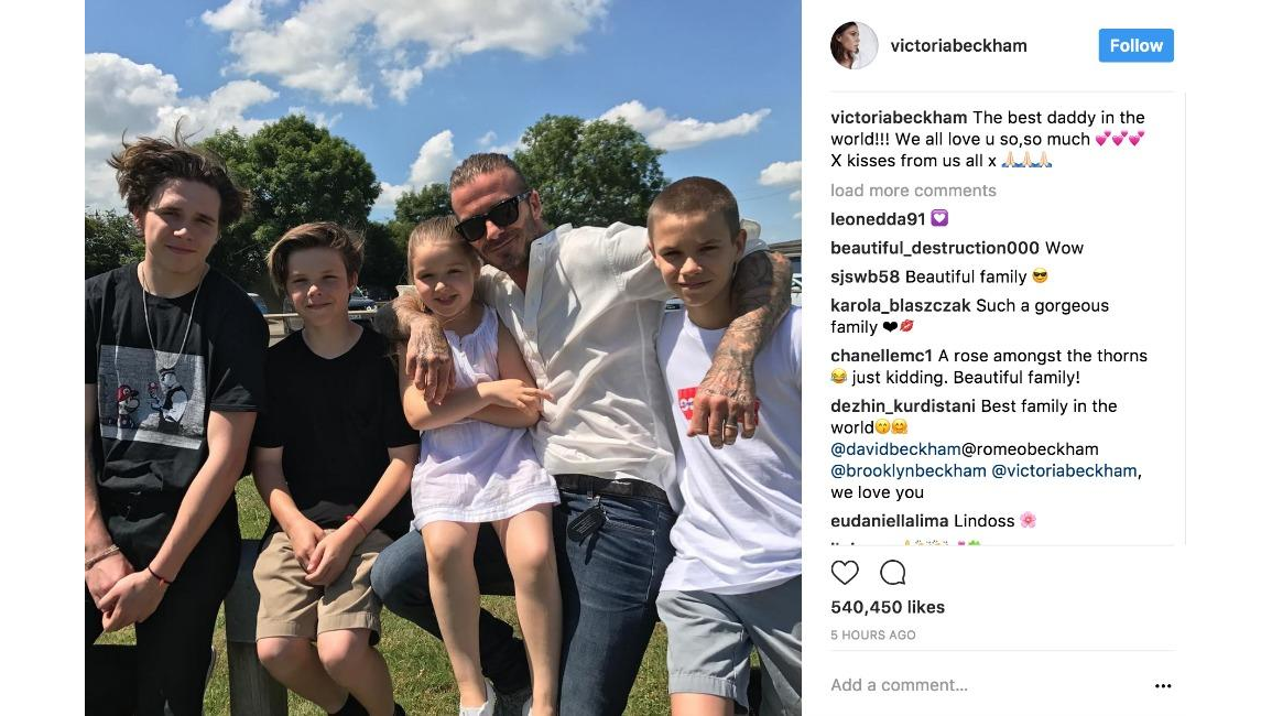 Victoria Beckham Posts Father's Day Tribute To David Beckham - 8days