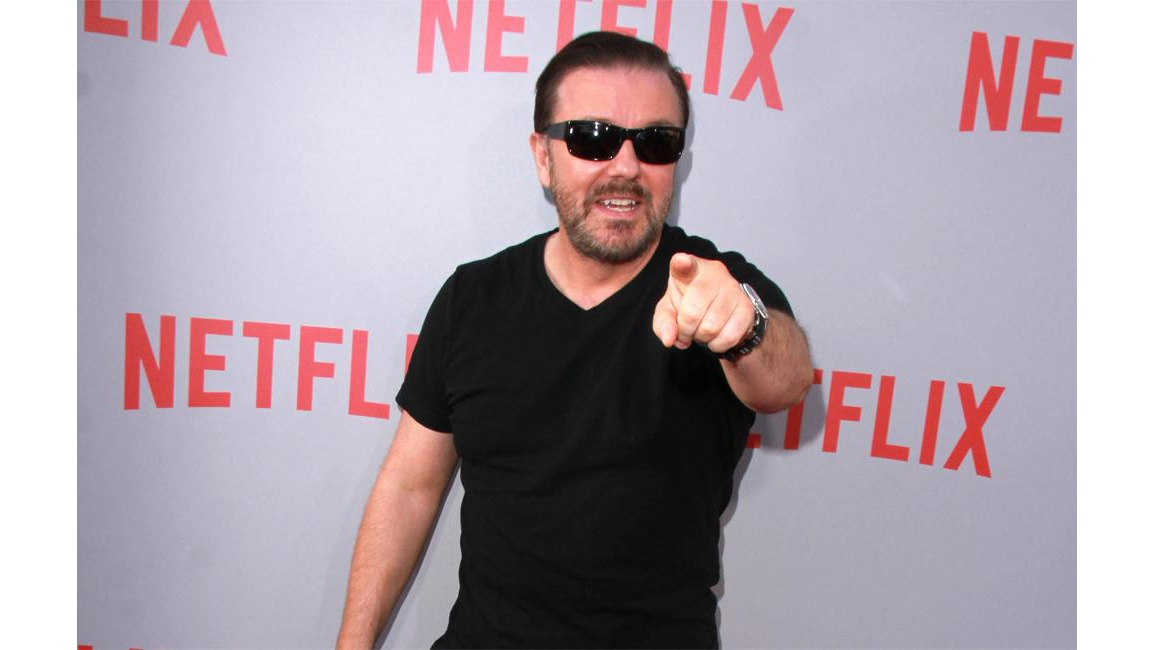Ricky Gervais working on 8days