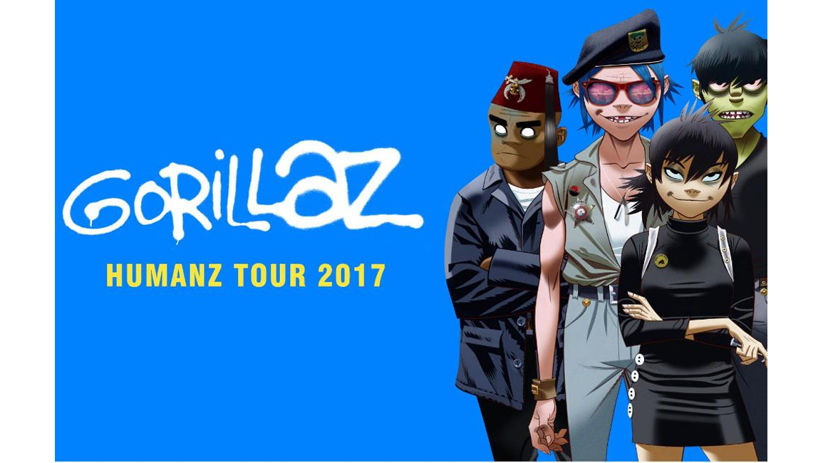 Gorillaz announce UK tour 8days