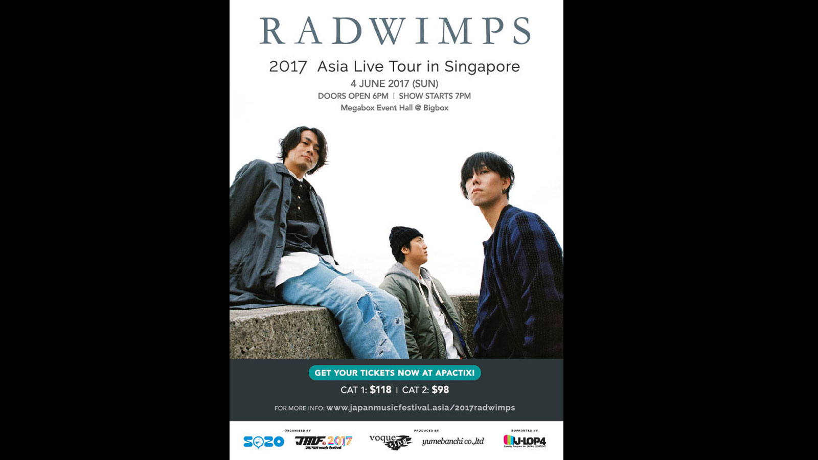 radwimps tour singapore