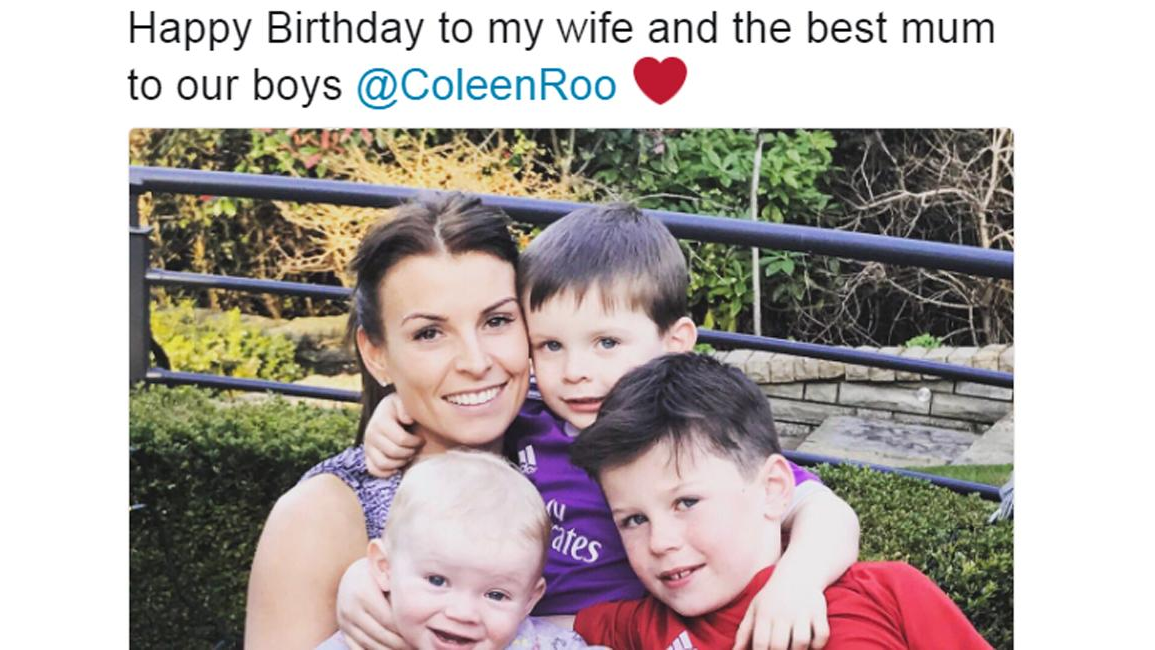 Wayne Rooney Pays Tribute To Wife Coleen On Her Birthday 8days 