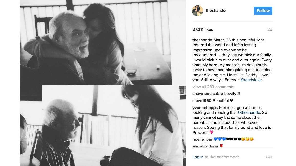 Shannen Doherty pays tribute to late father - 8 Days