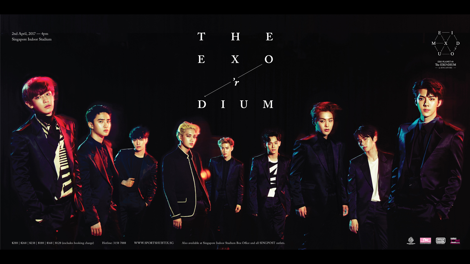 WIN tickets to EXO PLANET #3 - The EXO'rDIUM in Singapore - 8days