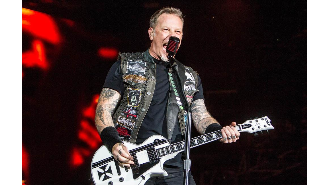 Metallica's James Hetfield on vocal rest 8days