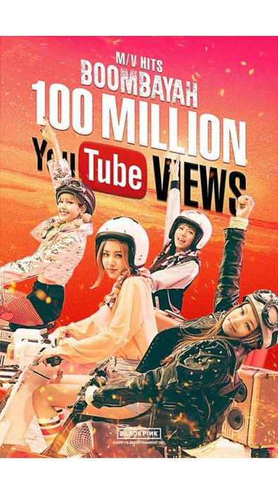 Blackpink′s ′boombayah′ Hits 100 Million Views 8days 6528