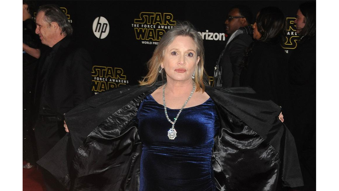 Carrie Fisher's ashes stored in huge Prozac pill 8 Days