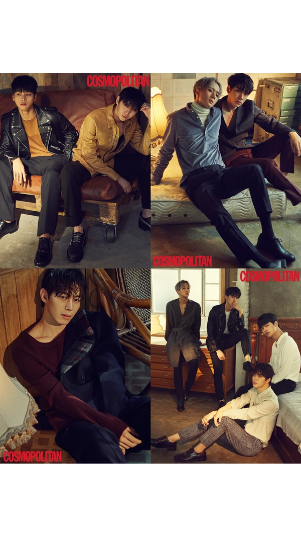 VIXX Makes Fall Transformation for ′Cosmopolitan′ 8days