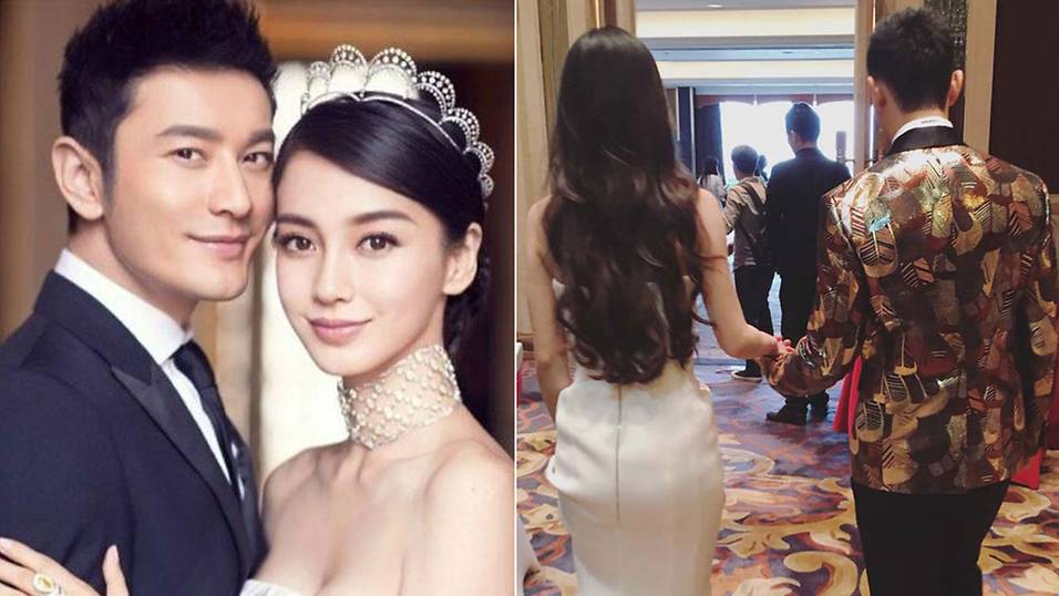 Angelababy, Huang Xiao Ming celebrate their first wedding anniversary ...