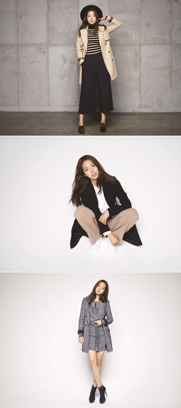 Park Shin-hye in spotlight for modern 'Autumn look