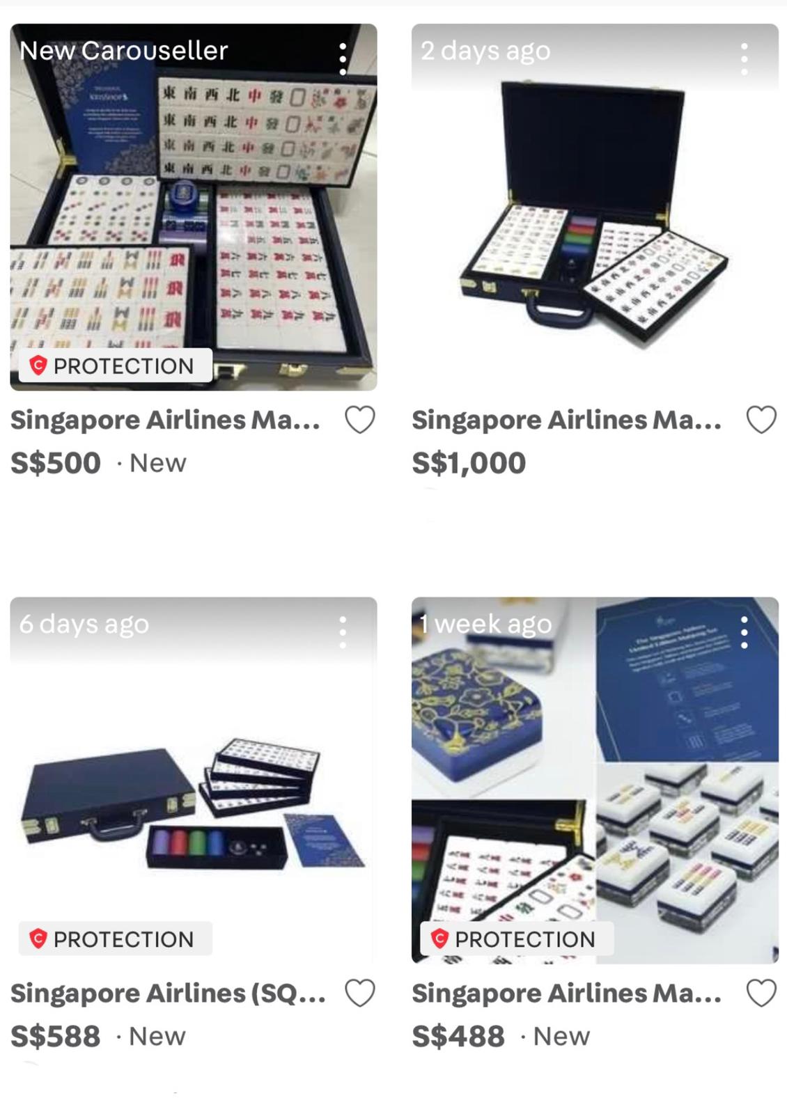 Singapore Airlines Now Sells A Mahjong Set With The Iconic Batik Print On  The Tiles - TODAY