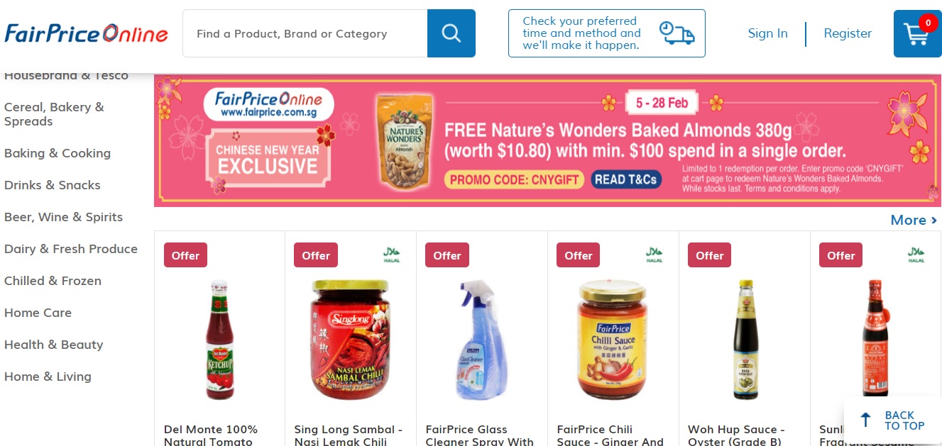 Delivery Fees & Times For Online Grocery Stores In Singapore — Perfect