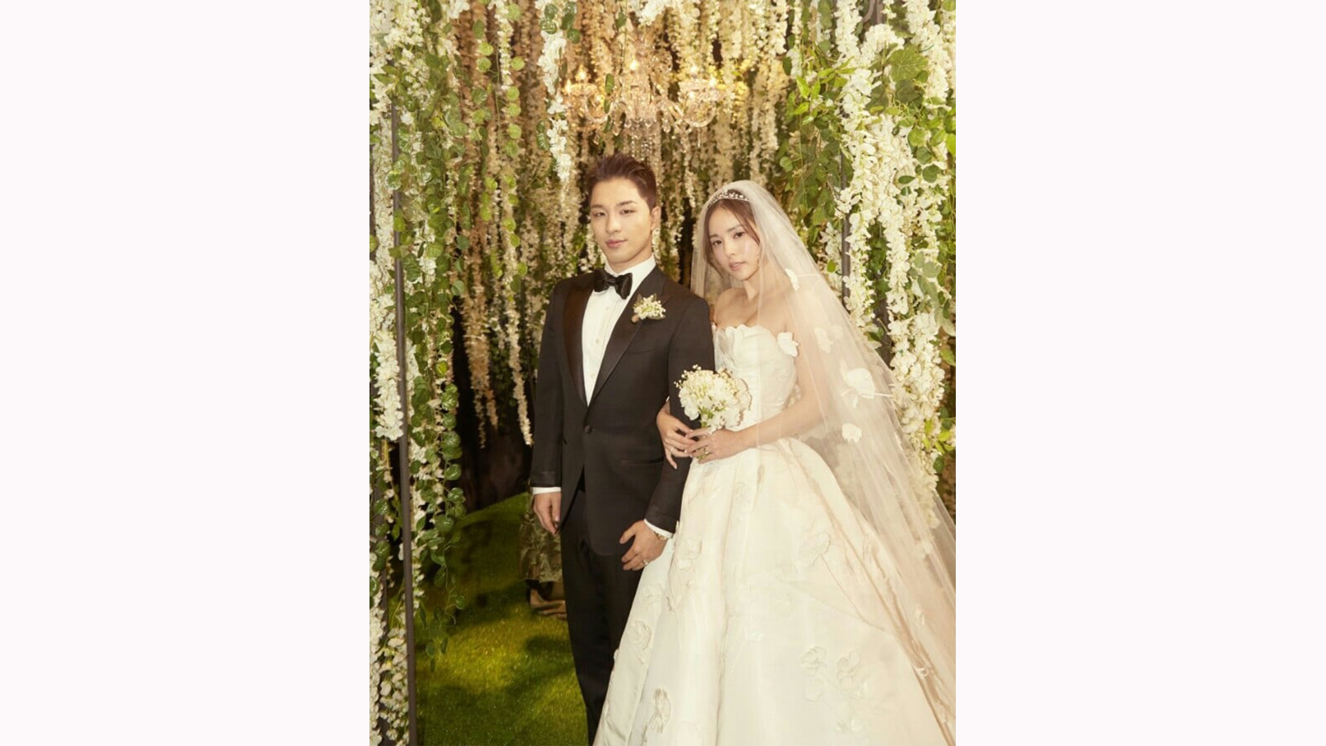 taeyang wedding dress