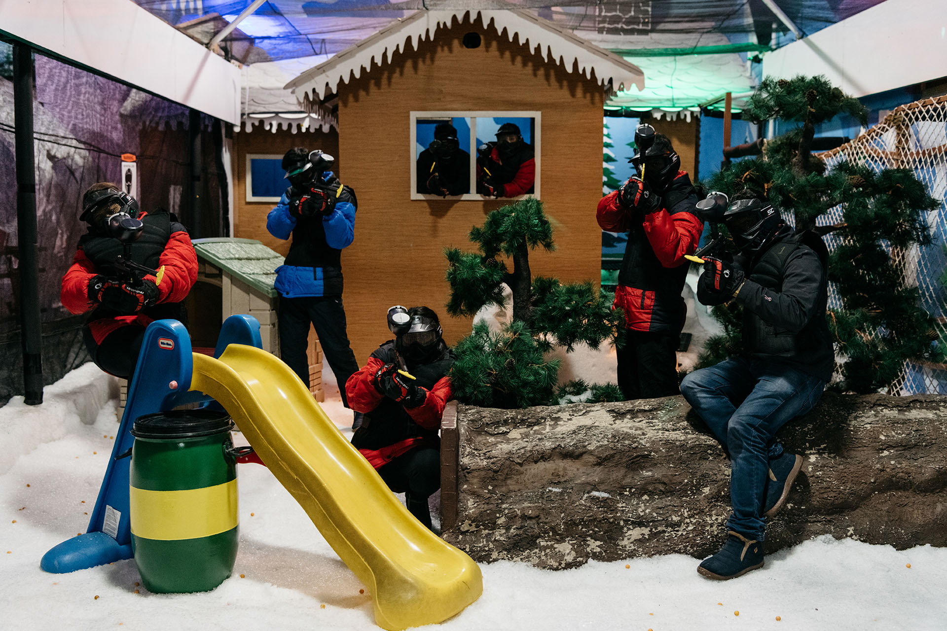 Just Launched Singapore’s Coldest Shooting Arena, Where There Are PaintballLike Games... In