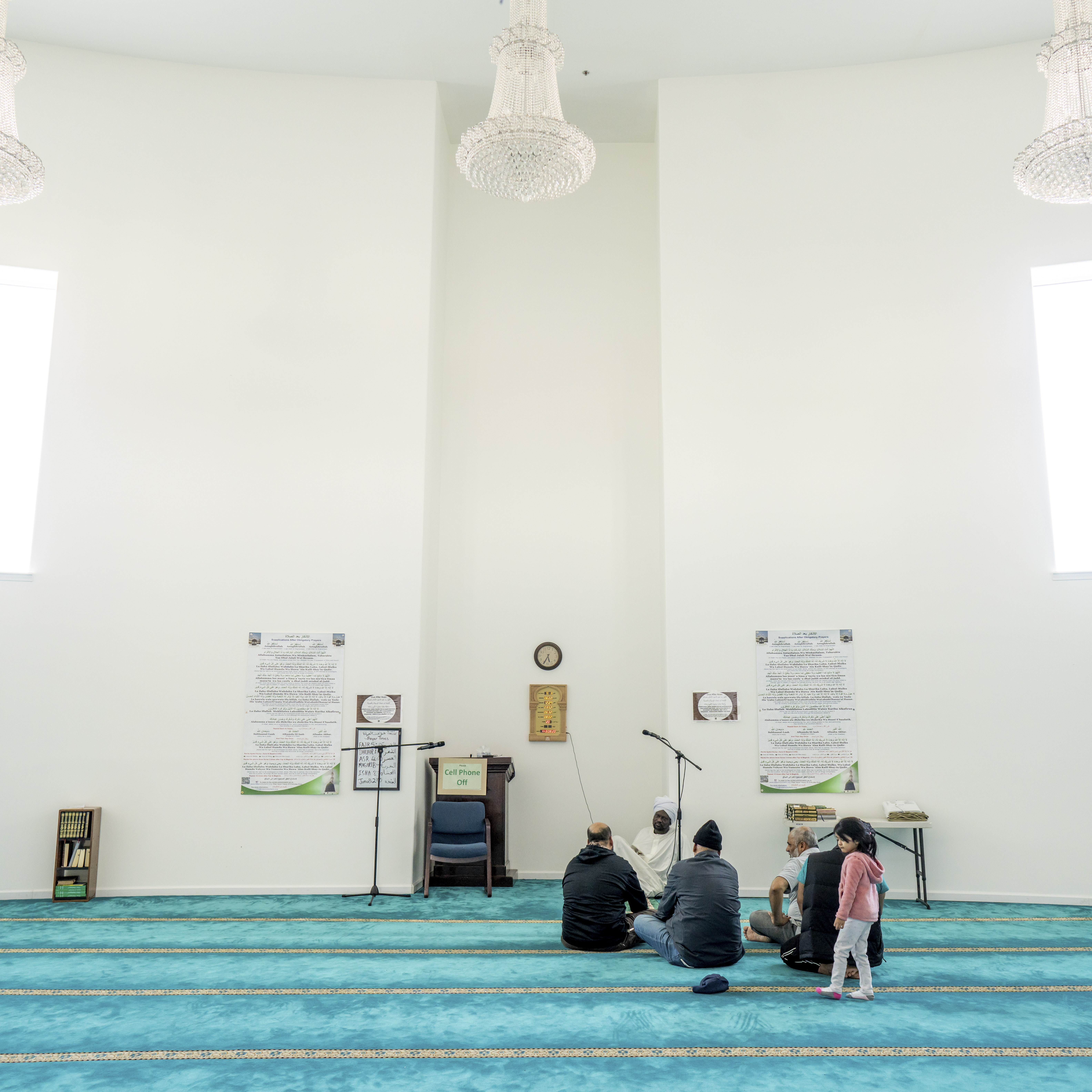 The new mosque makes room for a growing community of Muslims in the city.