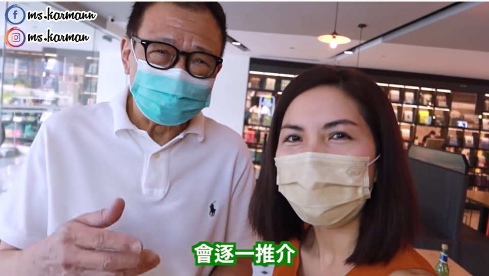 Hongkong Actor Benz Hui Waits Tables At Daughter’s Wheelock Place Café