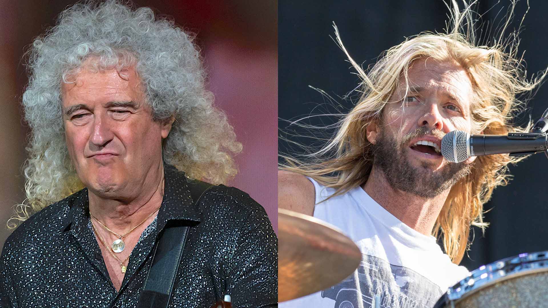 Brian may 2025 on taylor hawkins