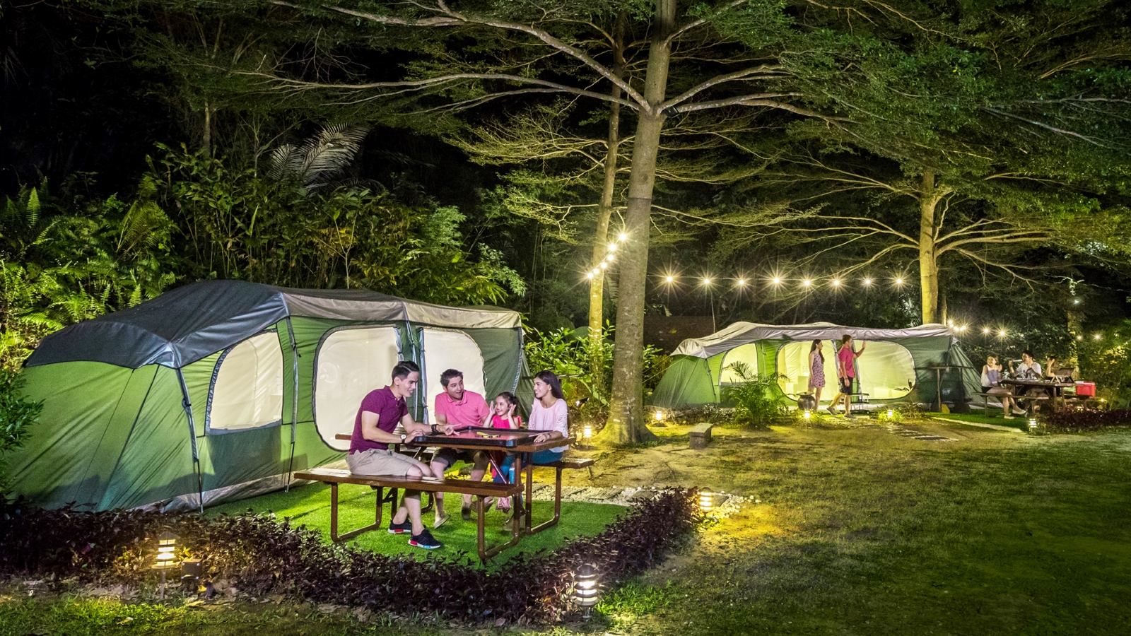 Comfortable and spacious, each glamping tent at Sunway Lost World Of Tambun is equipped with handy amenities.