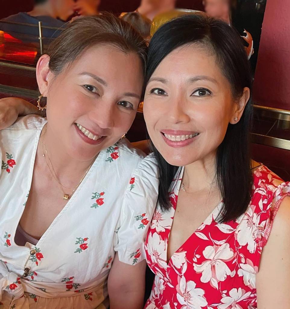 Sharon Au Meets Ivy Lee In Paris; Gushes Over Ivy's Acting In Stepping Out  - 8days