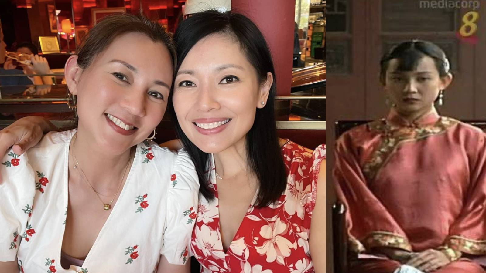 Sharon Au Meets Ivy Lee In Paris; Gushes Over Ivy's Acting In Stepping Out  - 8days