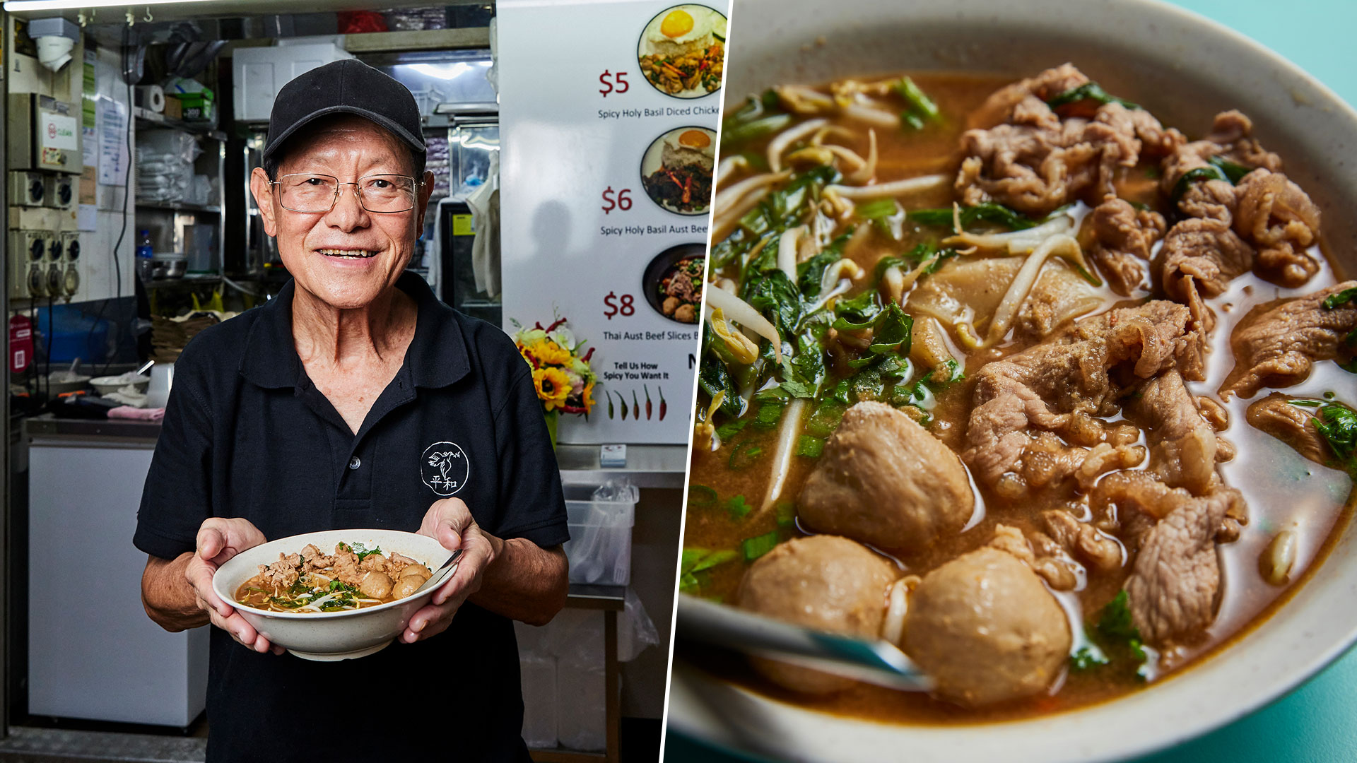 Doctorate Holder Becomes Hawker At 76, Moves Into 8-Bed Hostel Room To Be  Nearer To Thai Food Stall - 8days