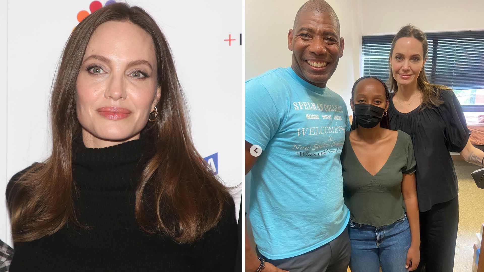 Angelina Jolie reveals her daughter is attending Spelman College