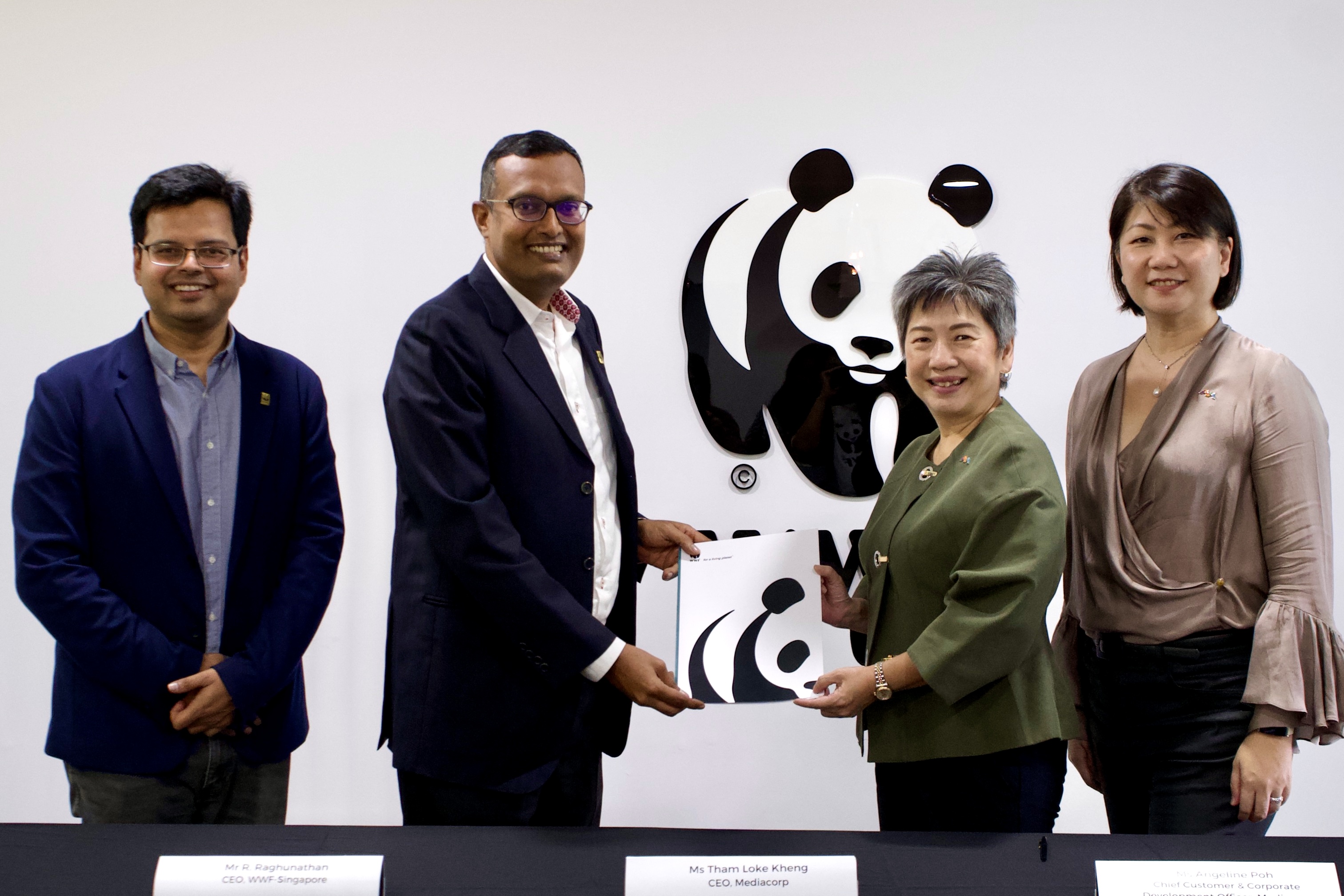 WWF x Mediacorp collaboration agreement