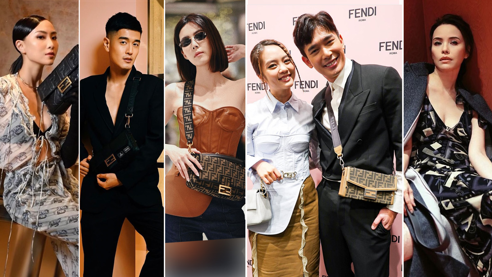 This Week's Best-Dressed Stars Including Carrie Wong, Chantalle Ng & Elvin  Ng At The Fendi Boutique Opening At Takashimaya - 8days