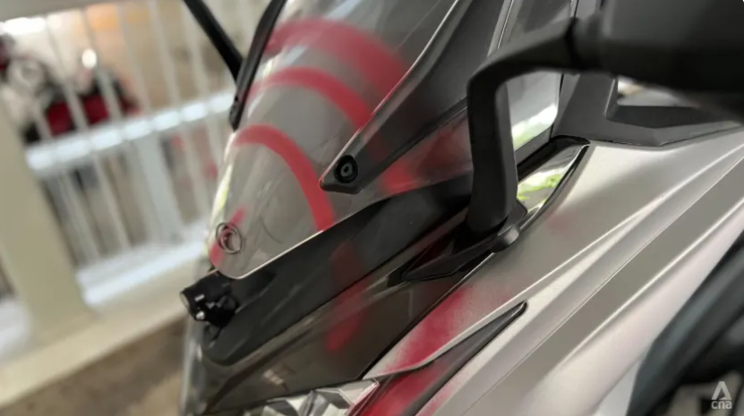 punggol bike vandalism