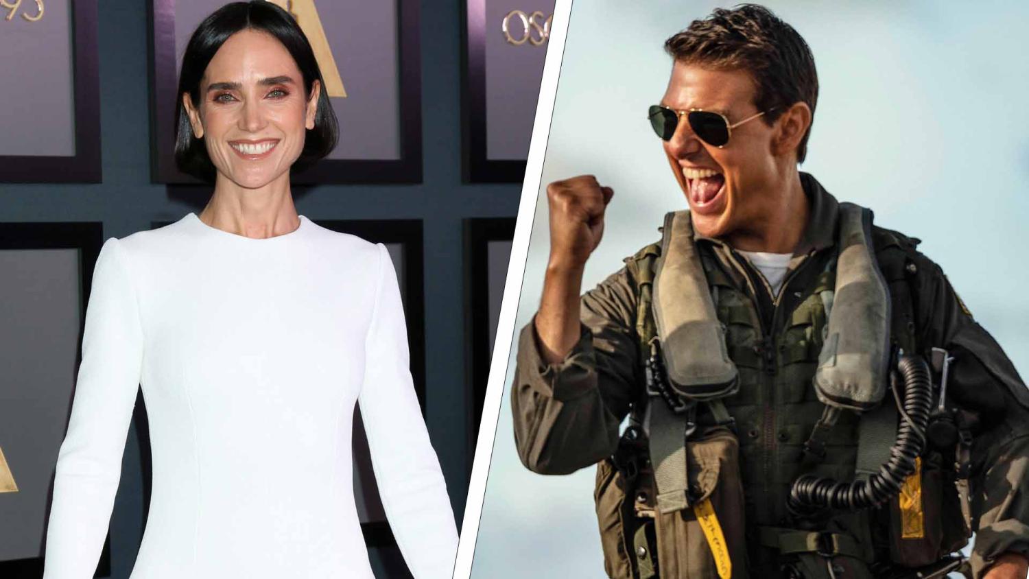 Jennifer Connelly Dishes on Riding a Motorcycle With Tom Cruise in 'Top Gun'  Sequel (Exclusive)