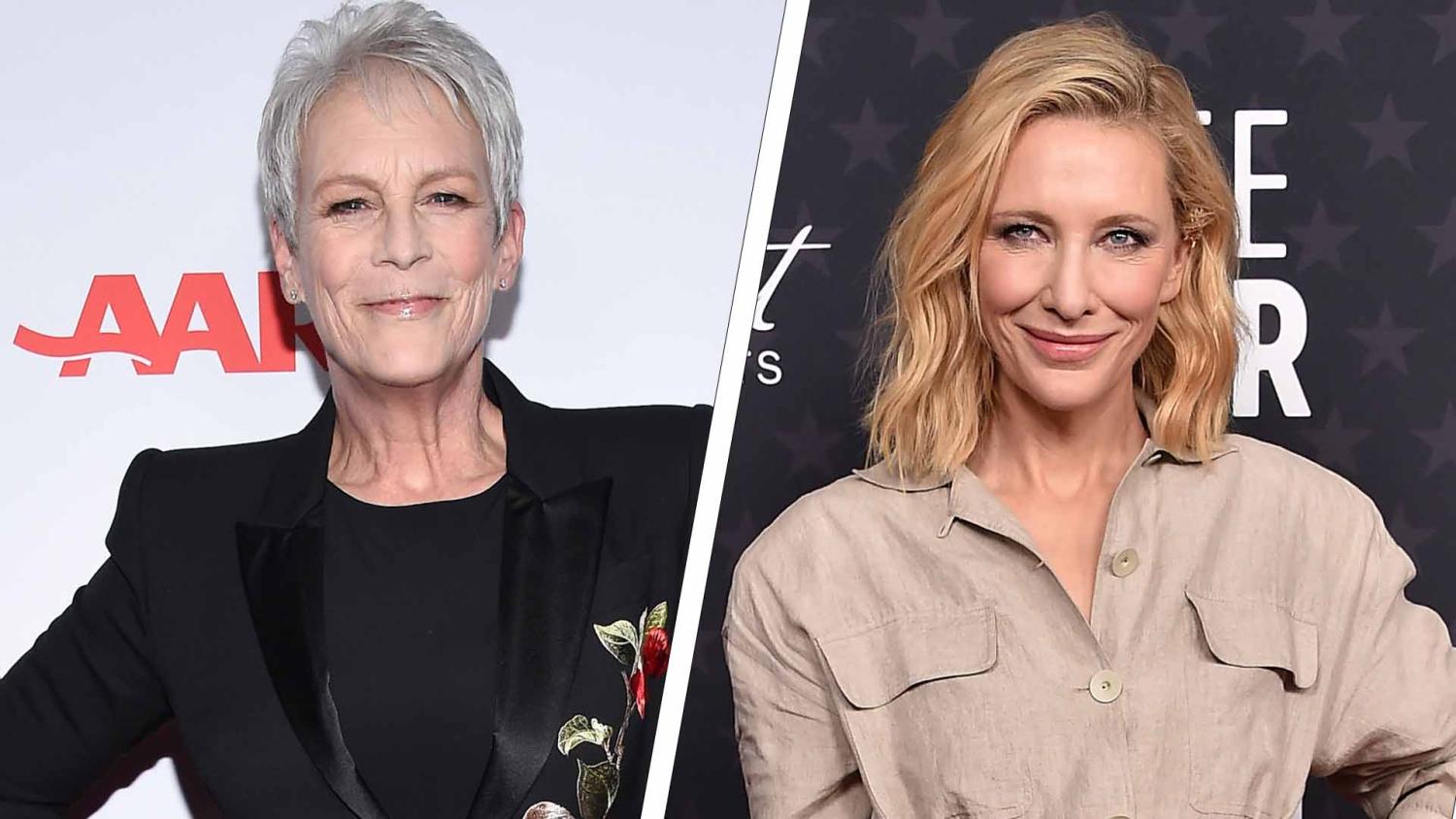 Jamie Lee Curtis Celebrated First Oscar Nod With Fellow Nominee Cate  Blanchett With 