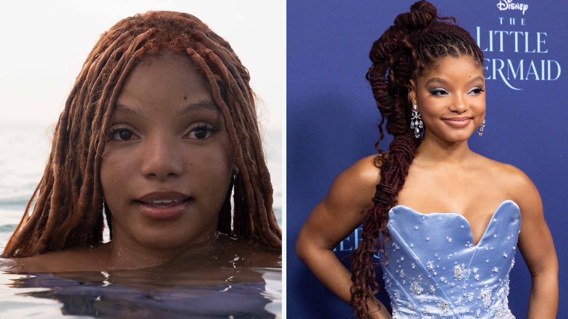 Halle Bailey’s Ariel Hair In The Little Mermaid Cost Producers S ...