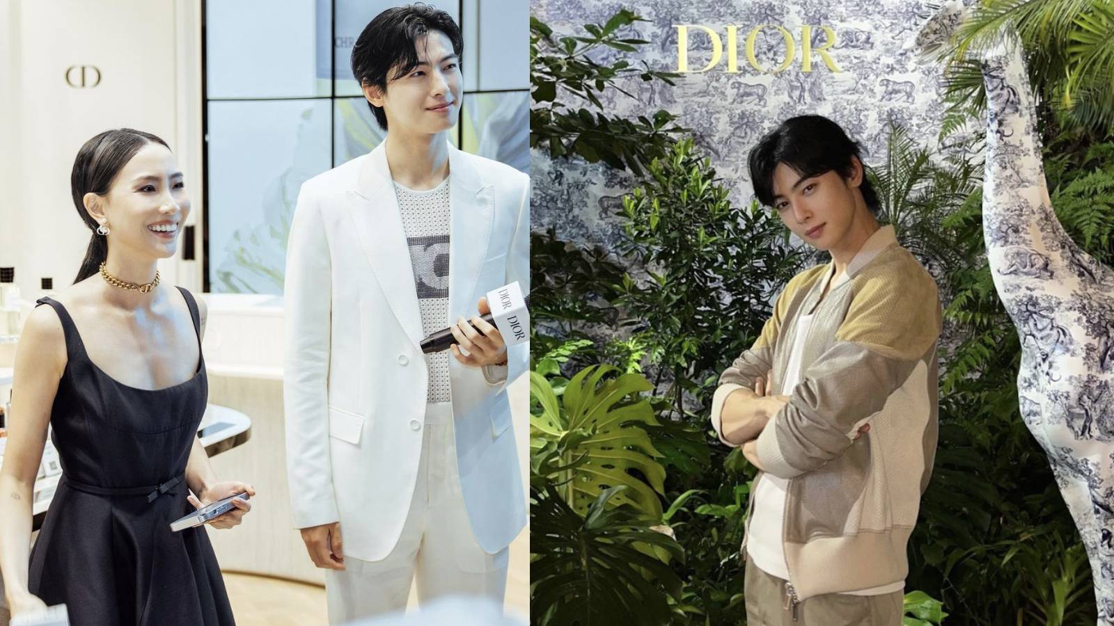 ASTRO's Cha Eun-woo In Singapore at Dior Perfume Launch