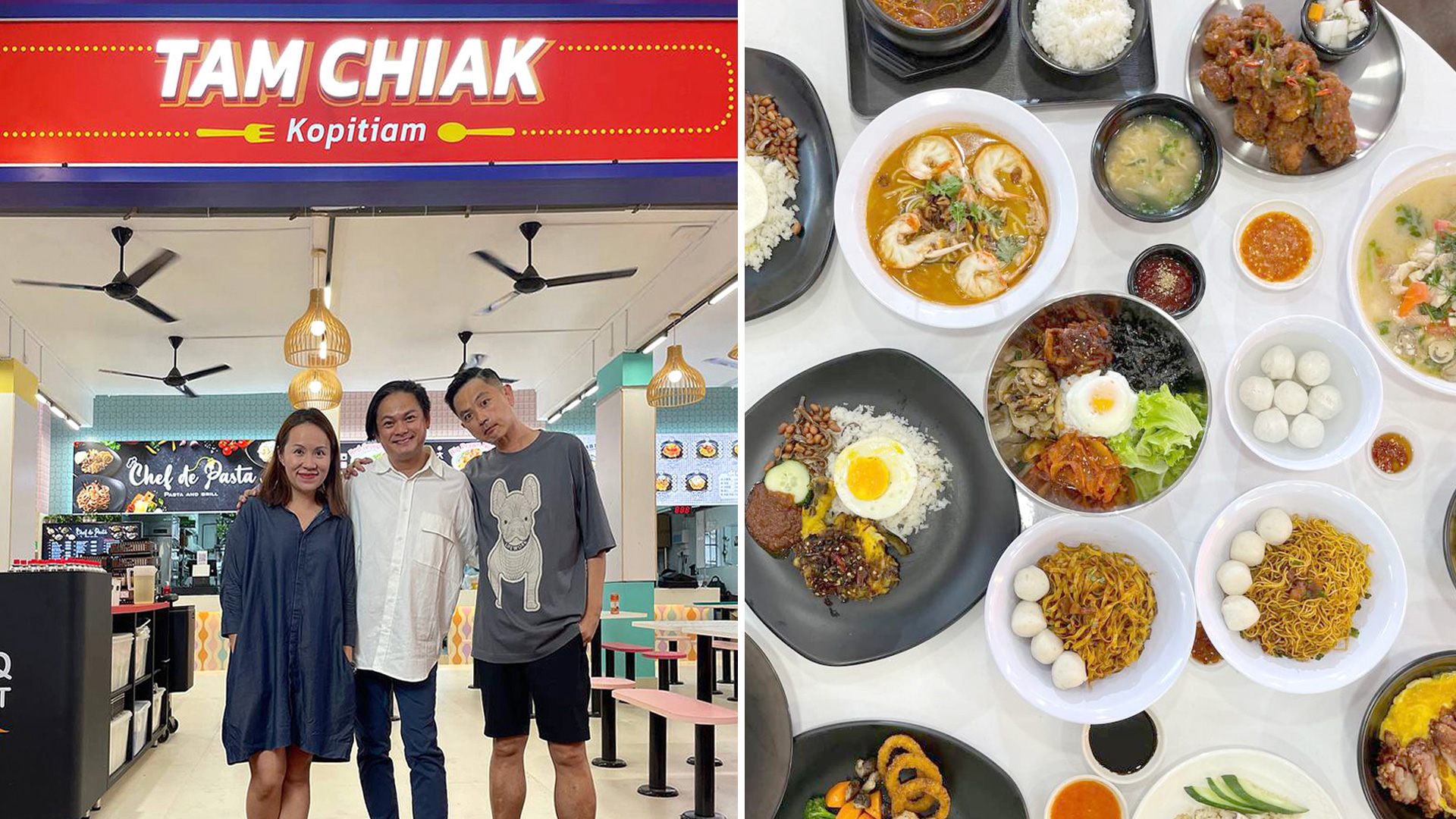 Chew Chor Meng, Dennis Chew & Food Blogger Miss Tam Chiak Open A Kopitiam  Together - 8days