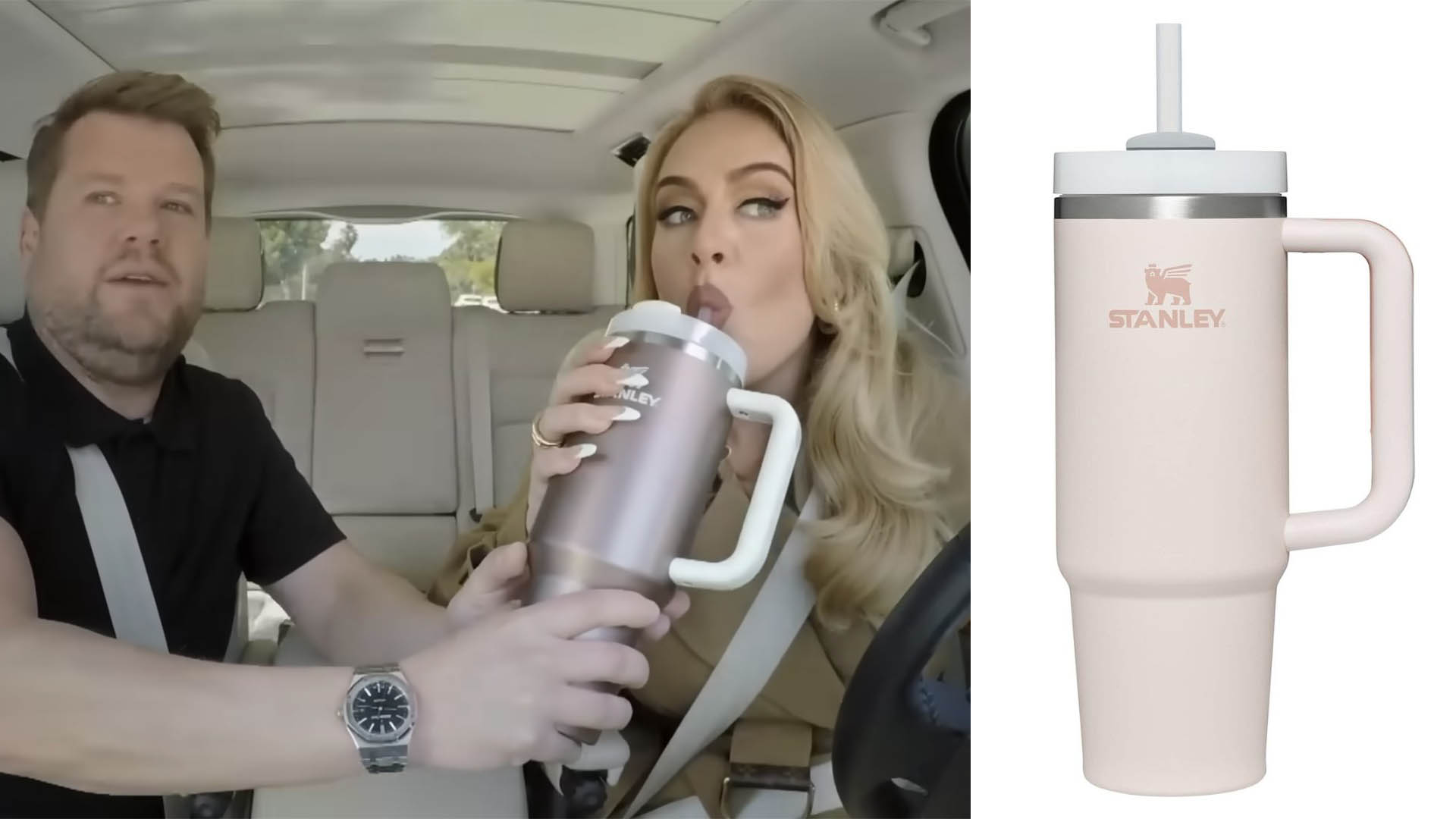 This Stanley Cup Has Gone Viral & Everyone (Including Adele) Is Obsessed  With It — Here's Where To Buy The Cup & Cheaper Dupes - 8days