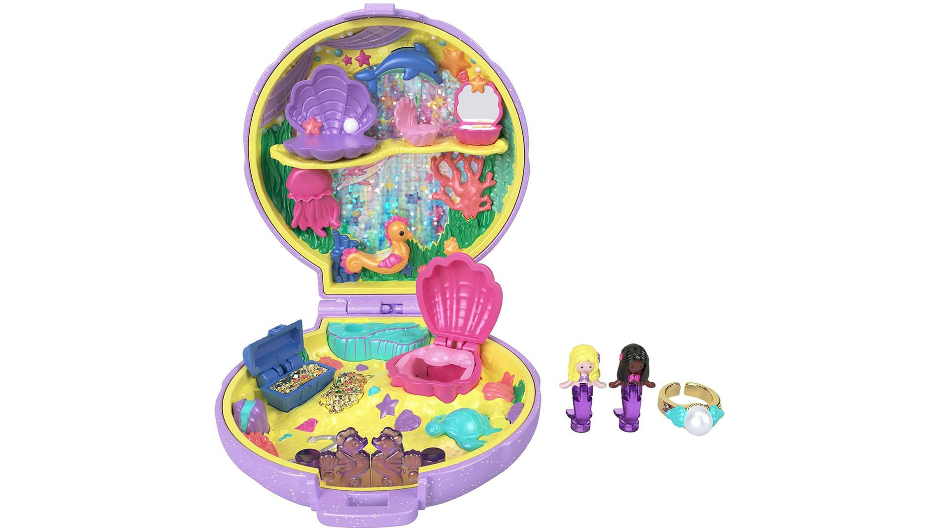 Central Perk downsized - Polly Pocket new 'Friends' compact includes  Monica's turkey 