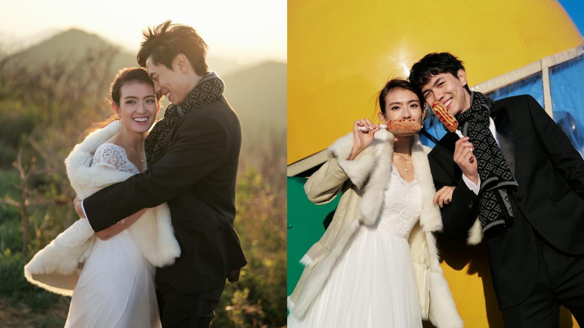 Hong ling and nick teo