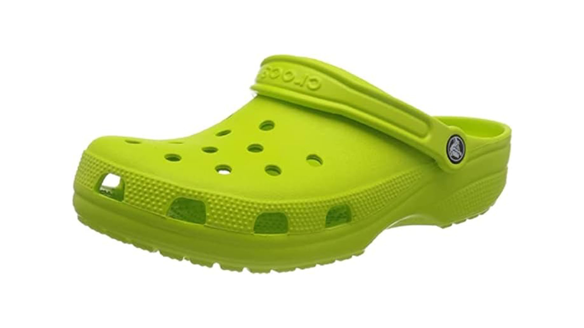 Crocs Unisex-Child Classic Shrek Clogs, Lime Punch, 4