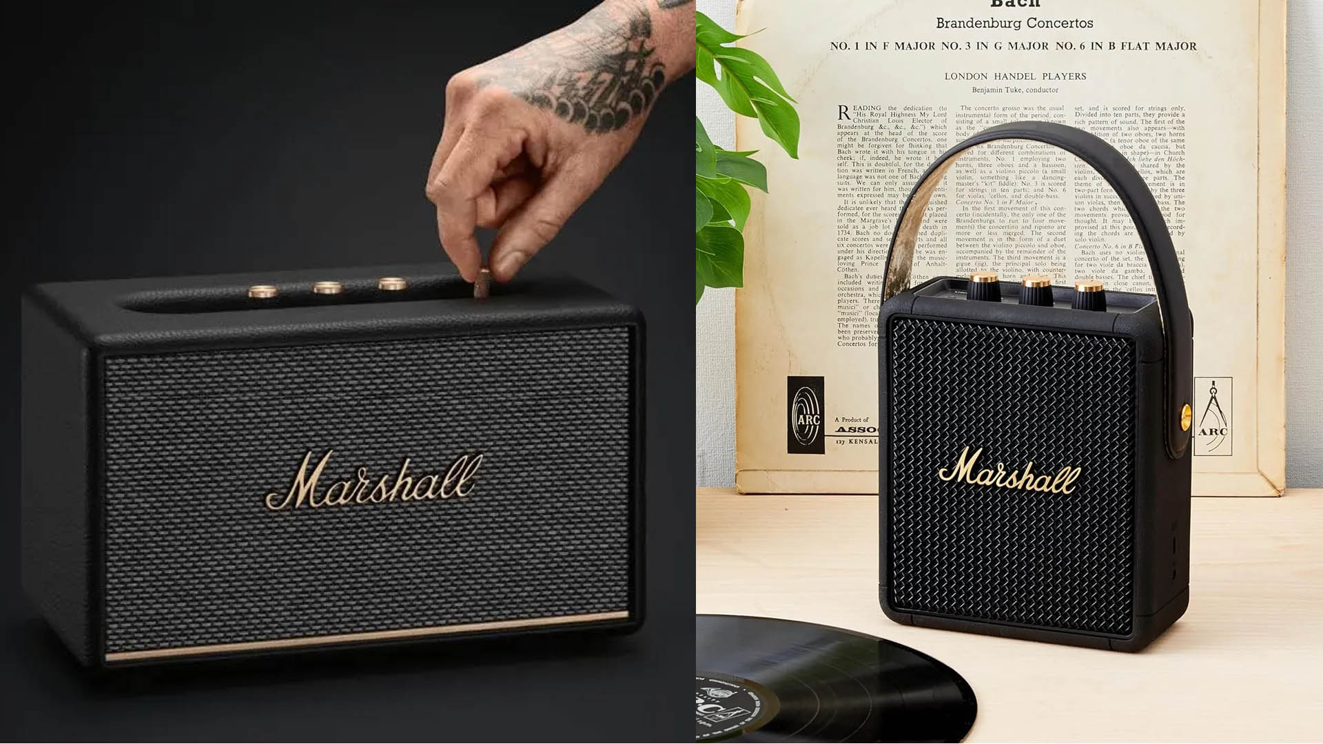 Marshall Stanmore III Bluetooth Speaker System (Black)