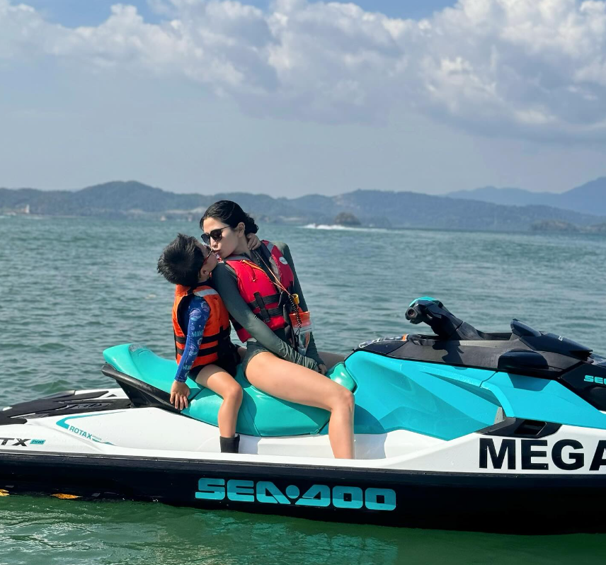 Ex TVB Actress Coffee Lam Mocks Husband's Bad Photography Skills After