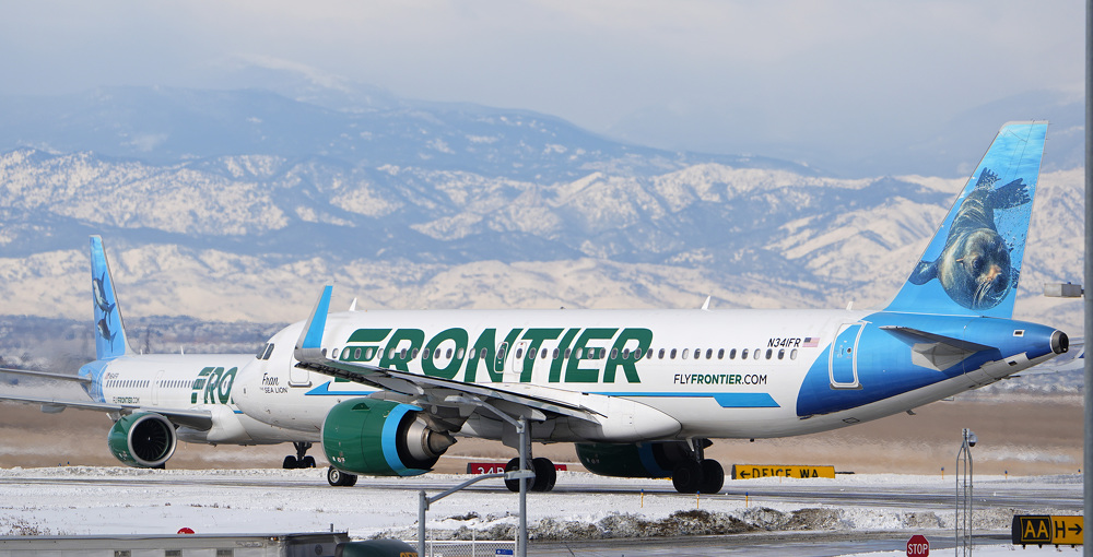 Frontier jet hits and kills pedestrian on runway in Denver during takeoff, airport says