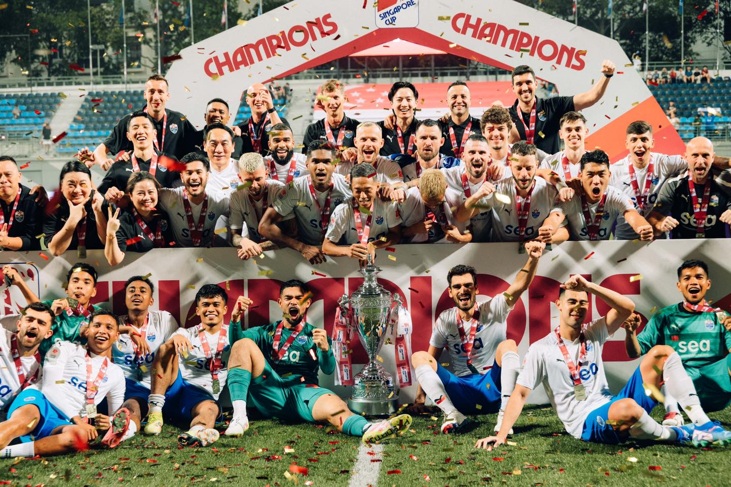 Tech giant Sea to donate S$50m to boost football development in Singapore